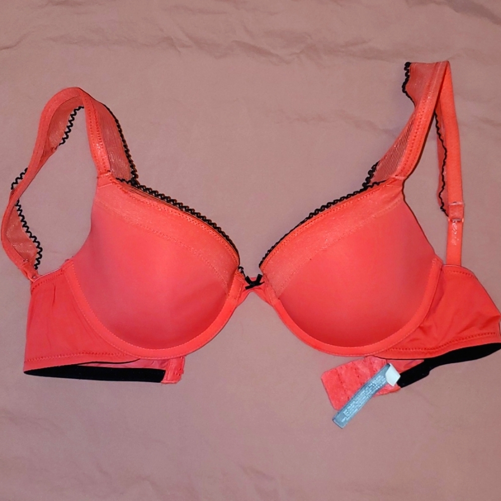 Aerie 34B Neon Pink pushup Bra